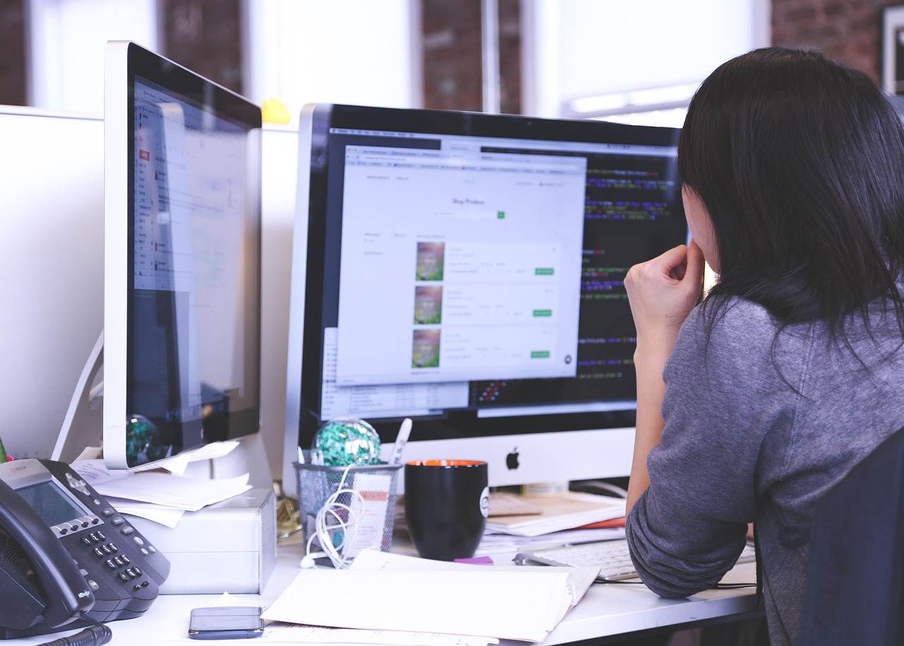 Digital workstation used for software delivery follow-up.